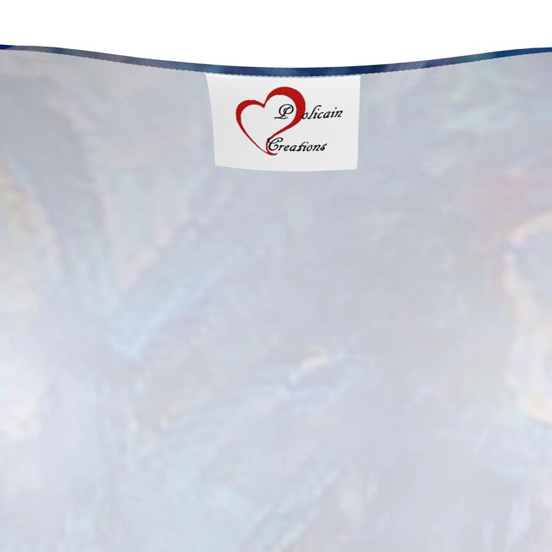 Beautiful Blues Long Cardigan / Button Dress