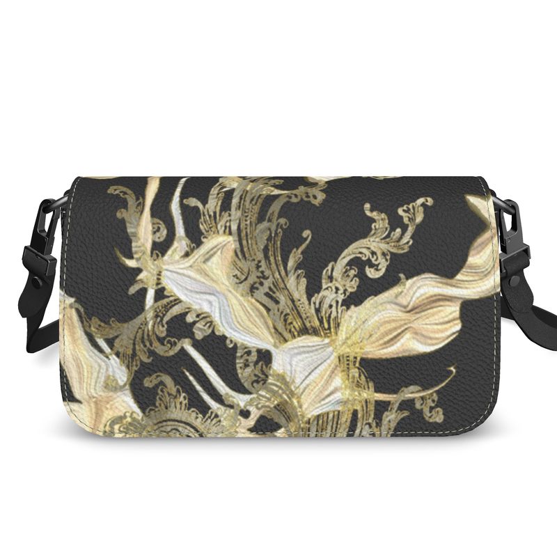 Golden Threads Flap Over Box Bag