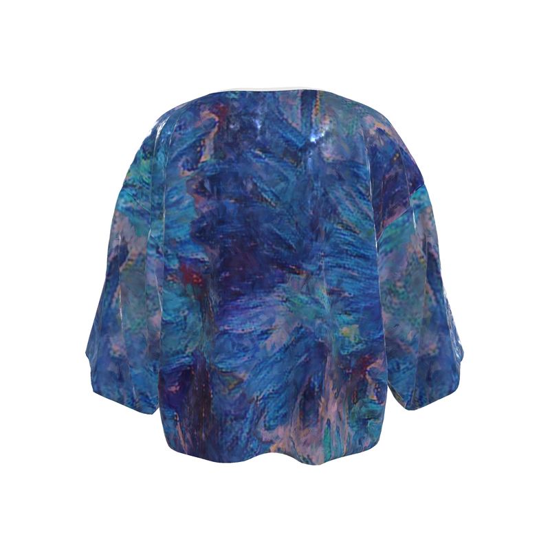 Beautiful Blues Kimono Blazer / Jacket