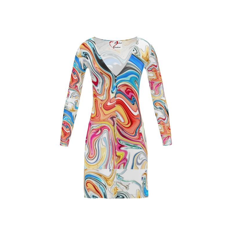 The Party Design Ladies Cardigan / Button Dress