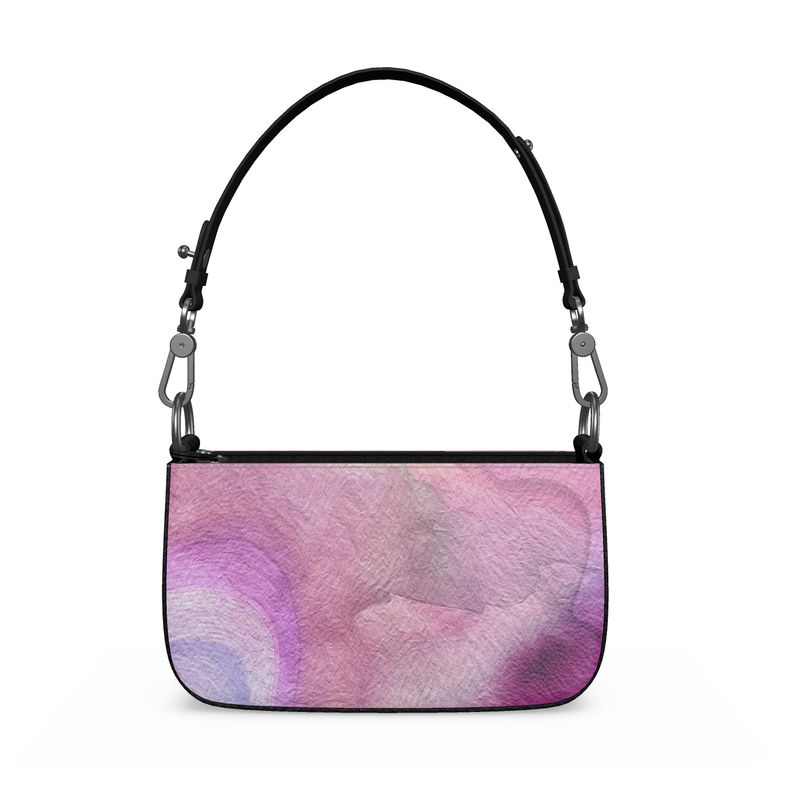Peaceful Pinks Zip Box Bag