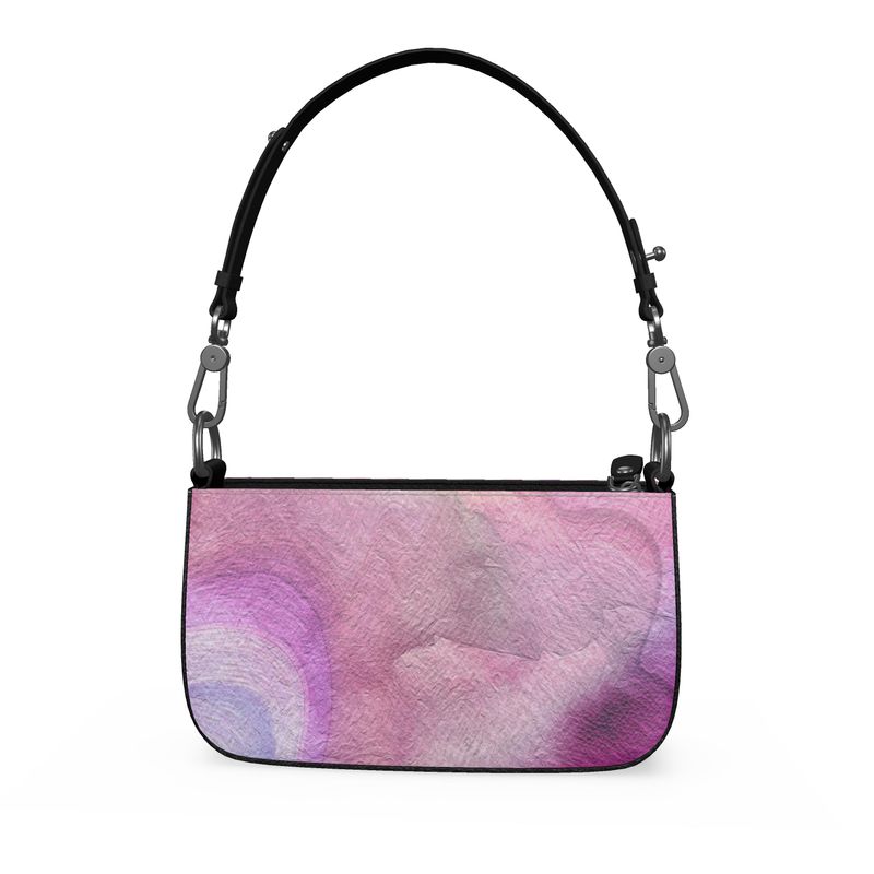 Peaceful Pinks Zip Box Bag