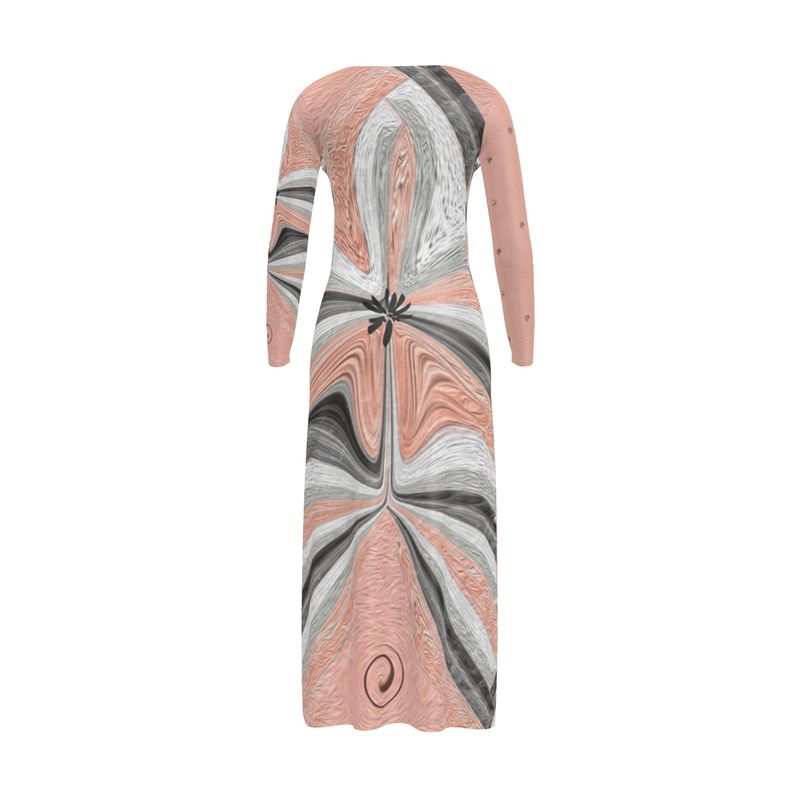 Herringbone with a Twist Long Cardigan / Button Dress