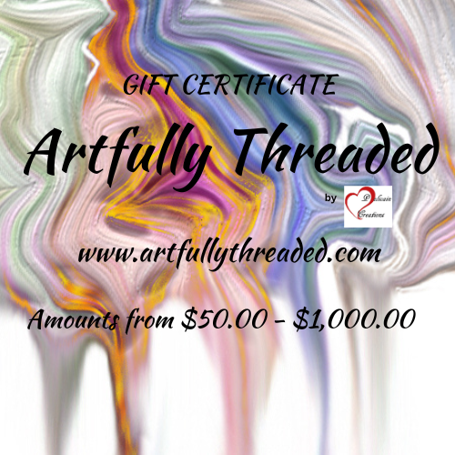 Artfully Threaded Gift Certificate