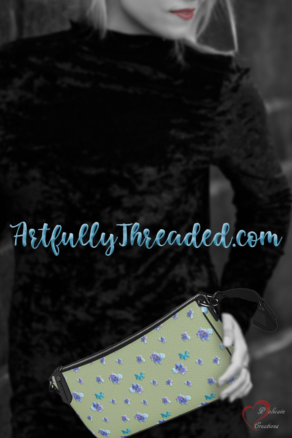 A Bit of Purple Baguette Bag