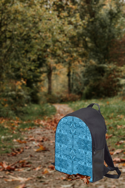 Blue Denim Design Backpack