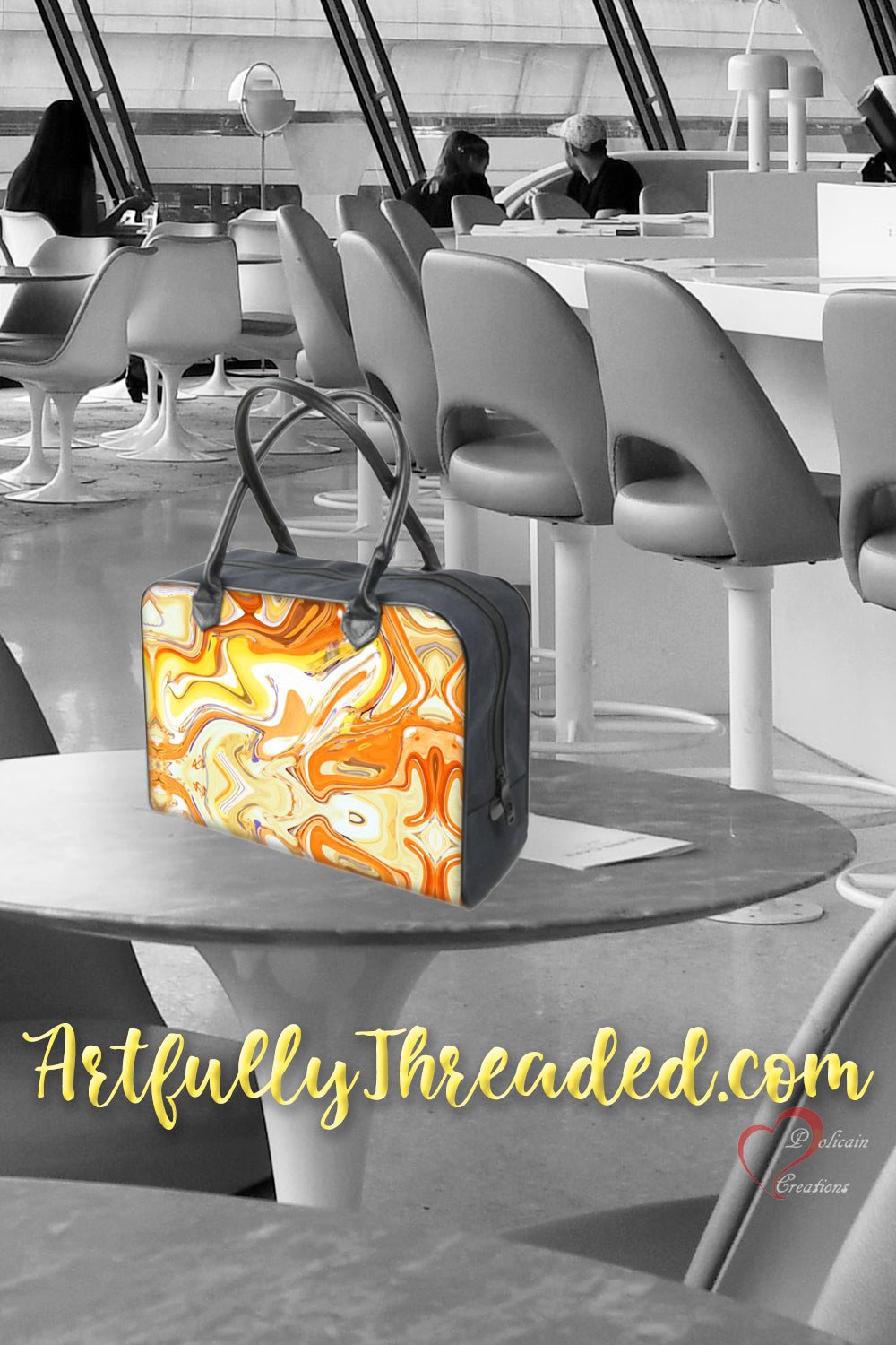 Coffee and Caramel Holdall