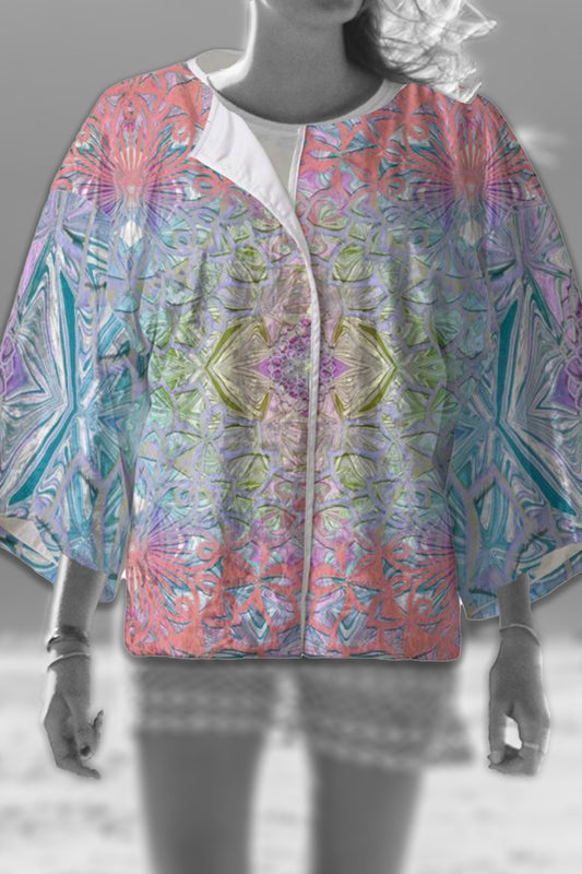 Pretty in Pastels Kimono Blazer / Jacket