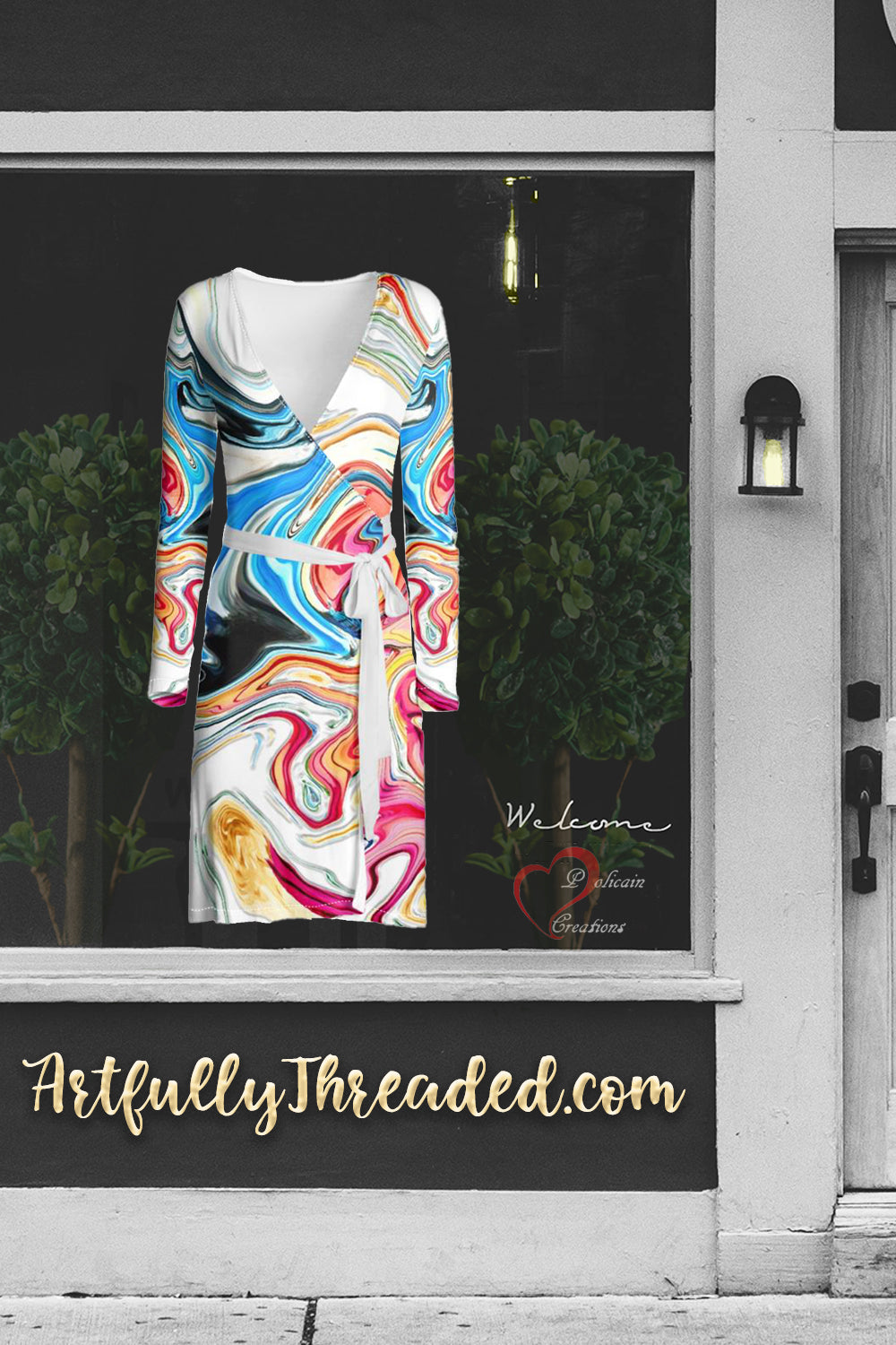 The Party Wrap Dress